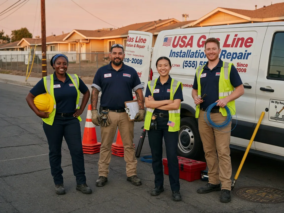 Gas Line Installation company in Centrahoma, OK